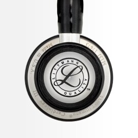 Detailní pohled na pediatrickou stranu fonendoskopu 3M Littmann Cardiology III s těsněním Littmann Quality.